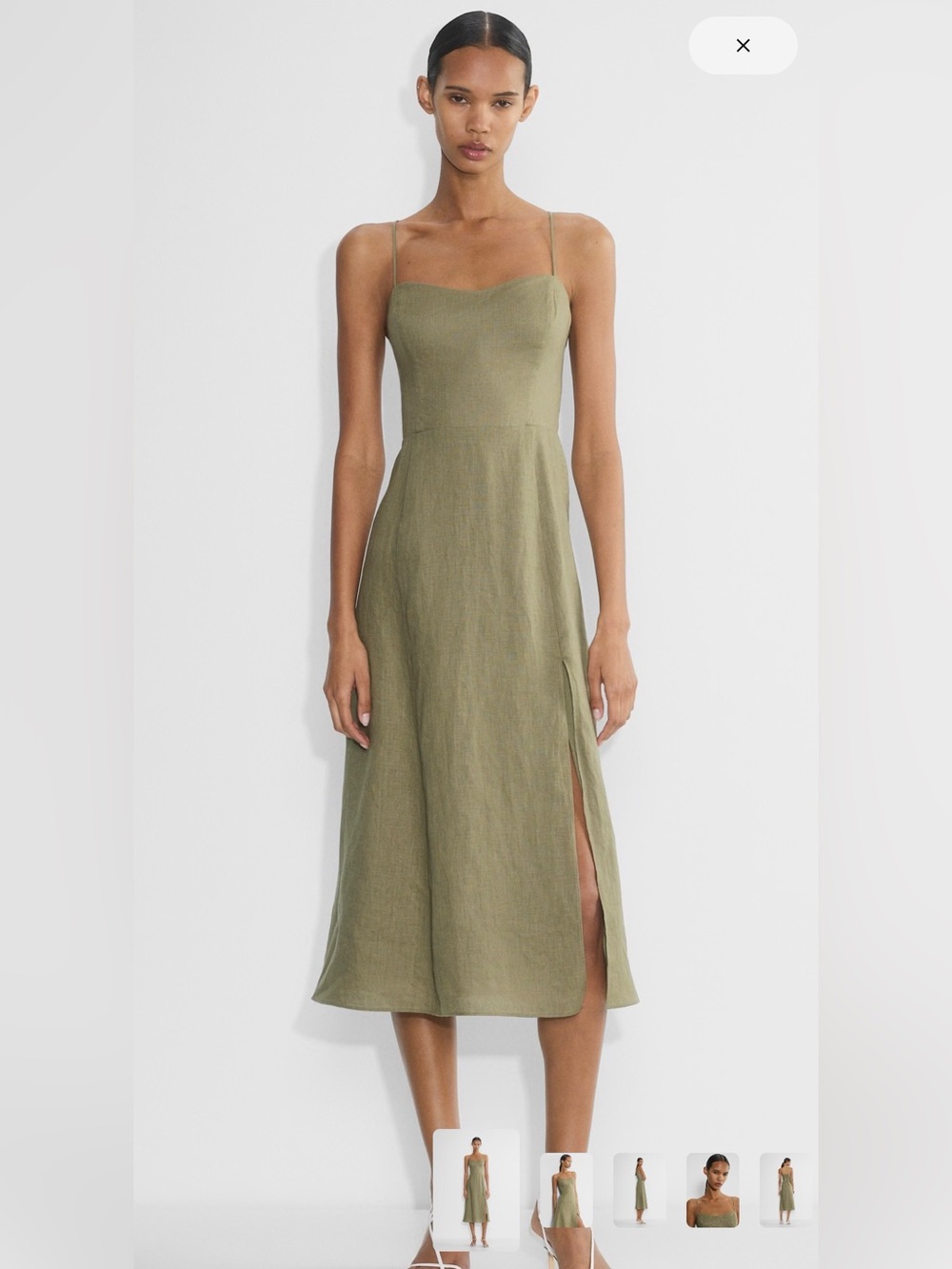 Wilfred Barrafina Linen dress